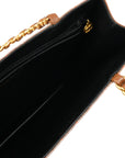 CHANEL 1994-1996 Chocobar Patent Chain Tote Bag/Handbag