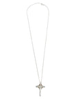 TIFFANY & CO. SV925 K18YG Signature Cross Necklace