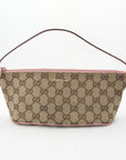 GUCCI GG Canvas Pouch Handbag