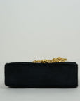 SALVATORE FERRAGAMO Suede Gancin Mini Shoulder Bag