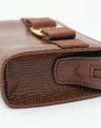 SALVATORE FERRAGAMO Vara Key Ring Attached Coin Case/Pouch