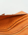 HERMES Ostrich Birkin Long Wallet