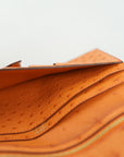HERMES Ostrich Birkin Long Wallet