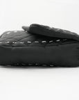 CHANEL 2006-2008 Matelassé Chain Nylon Shoulder Bag