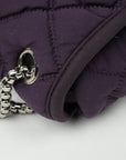 CHANEL 2008-2009 Matelassé Quilted Shoulder Bag