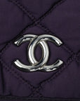 CHANEL 2008-2009 Matelassé Quilted Shoulder Bag