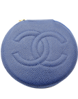 CHANEL 1994–1996 Caviar Skin Pouch Jewelry Case