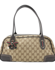 GUCCI GG Canvas Shoulder Bag