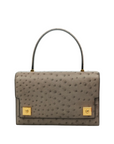HERMES Ostrich Piano Handbag