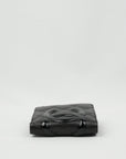 CHANEL Cambon Line Frame Double-fold Wallet