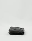 CHANEL Cambon Line Frame Double-fold Wallet