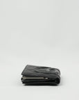 CHANEL Cambon Line Frame Double-fold Wallet