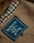BURBERRY Eco-Fur Tweed Outerwear