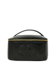 CHANEL 1996–1997 Caviar Leather Vanity Handbag