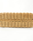 SALVATORE FERRAGAMO Gancini Rattan Shoulder Bag