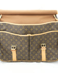 LOUIS VUITTON Monogram Sac Chasse Handbag /Shoulder Bag 2Way