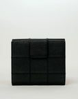 CHANEL Chocolate Bar Stitch Bi-fold Wallet