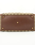 GUCCI GG Canvas Bamboo Shoulder Bag