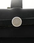 HERMES Jull Canvas GM Handbag