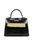 HERMES Crocodile Leather Kelly 25【JAPAN only Shipping】