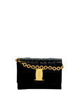 SALVATORE FERRAGAMO Vara Mini Chain Belt Bag/Shoulder Bag 2-Way