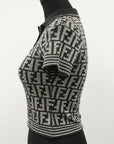FENDI Zucca Knit Cardigan