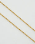 CHRISTIAN DIOR CD Logo Round Circle Necklace