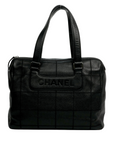 CHANEL 2005-2006 Chocolate Stitch Tote Bag/Shoulder Bag