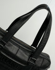 CHANEL 2005-2006 Chocolate Stitch Tote Bag/Shoulder Bag