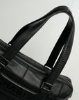 CHANEL 2005-2006 Chocolate Stitch Tote Bag/Shoulder Bag