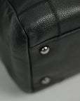 CHANEL 2005-2006 Chocolate Stitch Tote Bag/Shoulder Bag