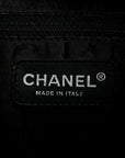 CHANEL 2005-2006 Chocolate Stitch Tote Bag/Shoulder Bag