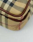 BURBERRY Nova Check Shoulder Bag