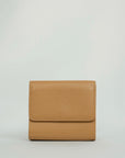 CHANEL 2003–2004 Coco Mark Caviar Leather Tri-Fold Wallet