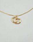 CHRISTIAN DIOR CD Logo Necklace
