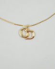 CHRISTIAN DIOR CD Logo Necklace