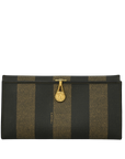 FENDI Pecan Long Wallet