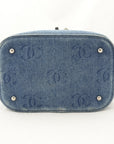 CHANEL Denim Vanity Bag Handbag