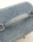 CHANEL Denim Vanity Bag Handbag