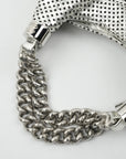 CHANEL 2008-2009 Punched Leather Handbag/Shoulder Bag 2Way