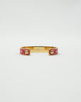 LOUIS VUITTON Monogram Johnk Wild Bangle M67785