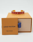 LOUIS VUITTON Monogram Johnk Wild Bangle M67785