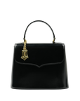 YVES SAINT LAURENT Leather Black Gold Handbag