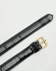 YVES SAINT LAURENT Leather Black Gold Handbag
