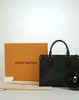 LOUIS VUITTON Monogram OnTheGo PM M45653 Handbag/Shoulder Bag 2Way