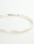 TIFFANY & CO. SV925 K18YG Love Knot Bangle