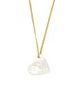 CHRISTIAN DIOR Heart Necklace