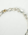 TIFFANY & CO. SV925 K18YG Combo Figaro Chain Bracelet