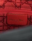 CHRISTIAN DIOR Lady Dior Medium Handbag / Shoulder bag 2Way