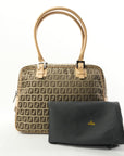 FENDI Zucca Nylon Handbag